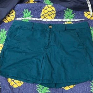 American Eagle 🦅 Teal Midi Shorts